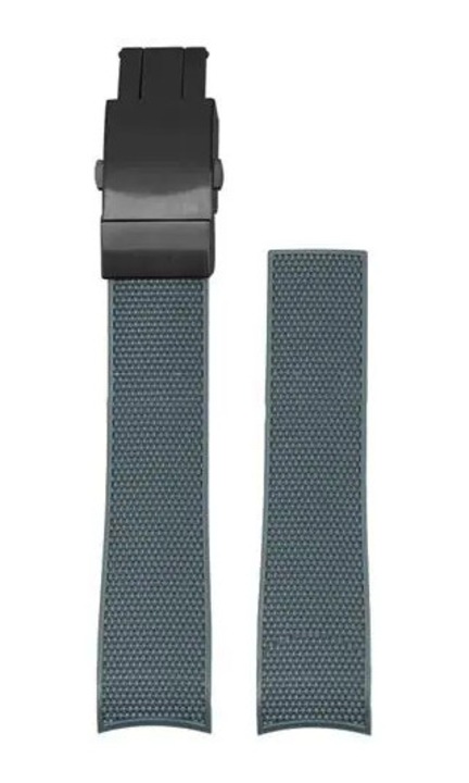 Curea ceas Longines Conquest gri negru 21mm