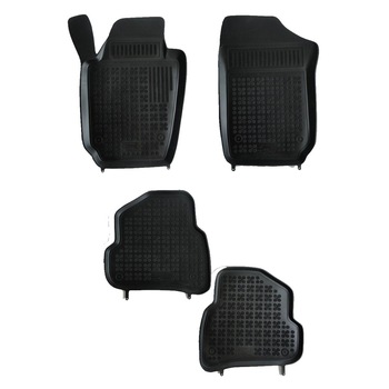 Covoare / Covorase cauciuc VW Polo (9N) 2002-2009 presuri stil tip tavita Rezaw Covoare / Covorase cauciuc VW Polo (9N) 2002-2009 presuri stil tip tavita Rezaw