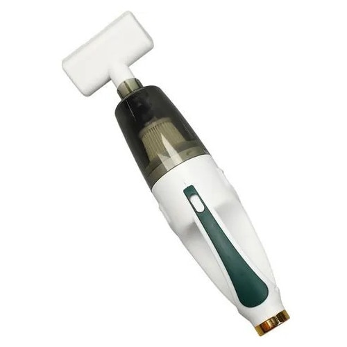 Aspirator portabil fara fir, puternic, autonomie 30 min, capacitate mare, accesorii multiple, negru