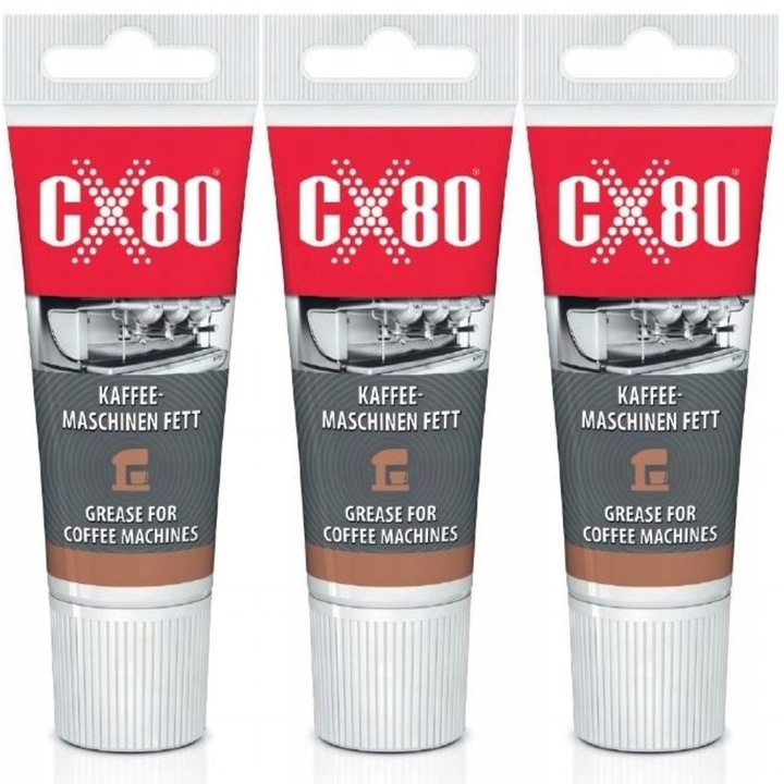 Хранителна грес CX80 комплект 3x40g прозрачна, устойчива на температури