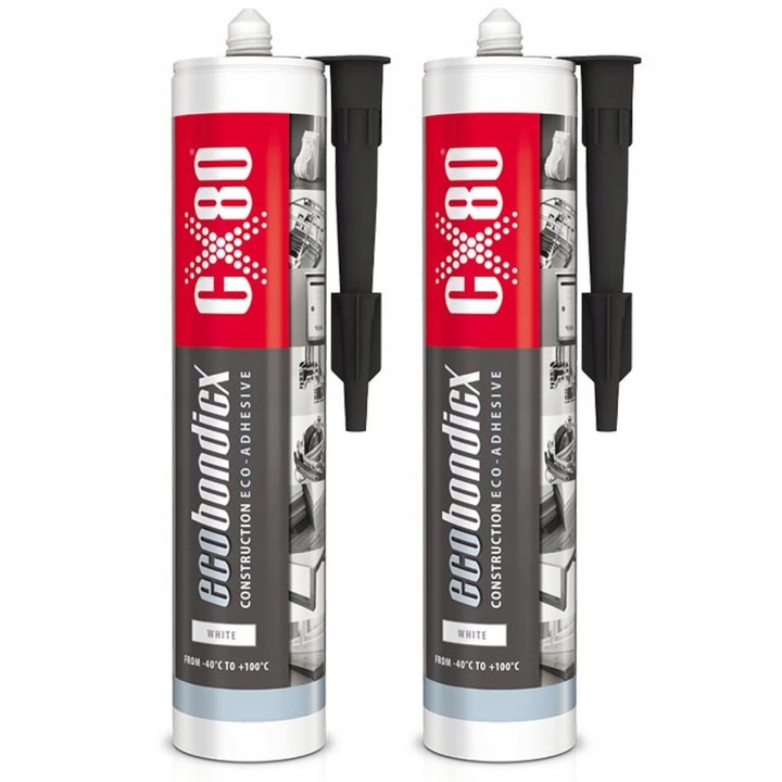 Adeziv auto CX80 ECOBONDICX комплект 2x290ml устойчив многоцветен