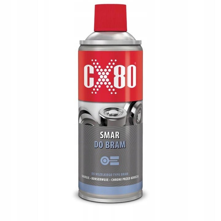 Смазващ спрей CX80 500ml за порти, антикорозионна защита, универсален
