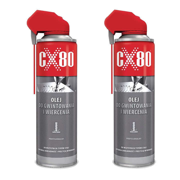 Масло за резбонарязване и пробиване CX80 500ml за метали