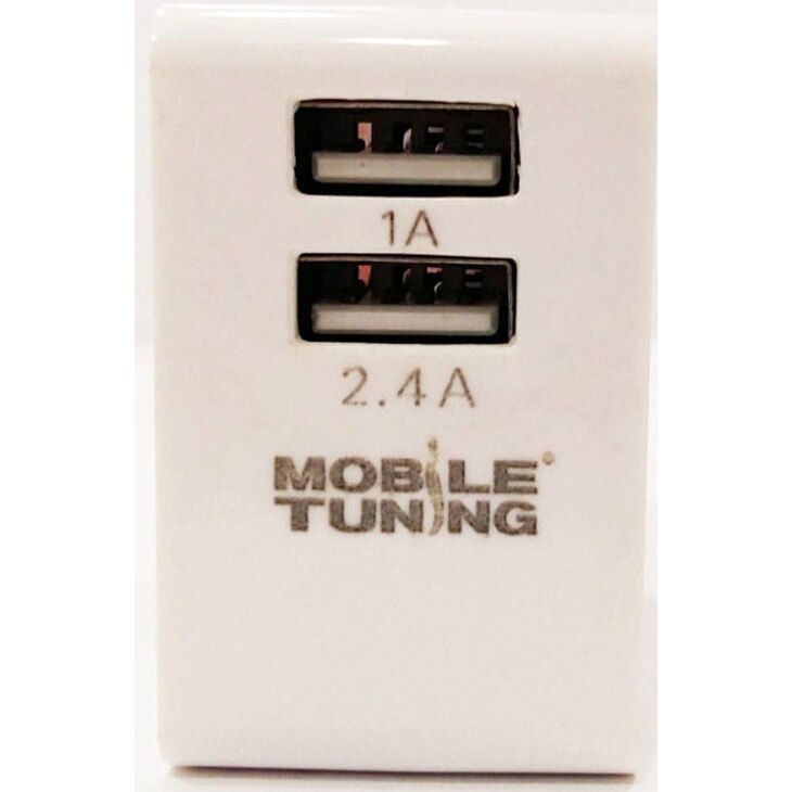 Incarcator retea Mobile Tuning pentru Tableta/Telefoane, 2 x USB, Intrare 100 - 240V / Iesire 1A + 2.4A