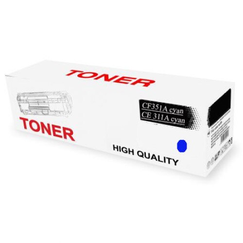 Cartus toner CF351A, CE311A, CRG729 COMPATIBIL CYAN, 1000 pg, Premium Ecomomy