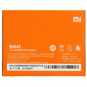 Acumulator BM45 pentru Xiaomi Redmi Note 2 Acumulator BM45 pentru Xiaomi Redmi Note 2