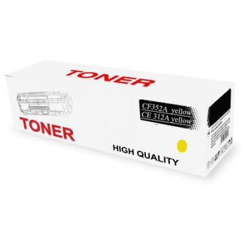Cartus toner CF352A, CE312A, CRG729 COMPATIBIL YELLOW, 1000 pg, Premium Ecomomy Cartus toner CF352A, CE312A, CRG729 COMPATIBIL YELLOW, 1000 pg, Premium Ecomomy
