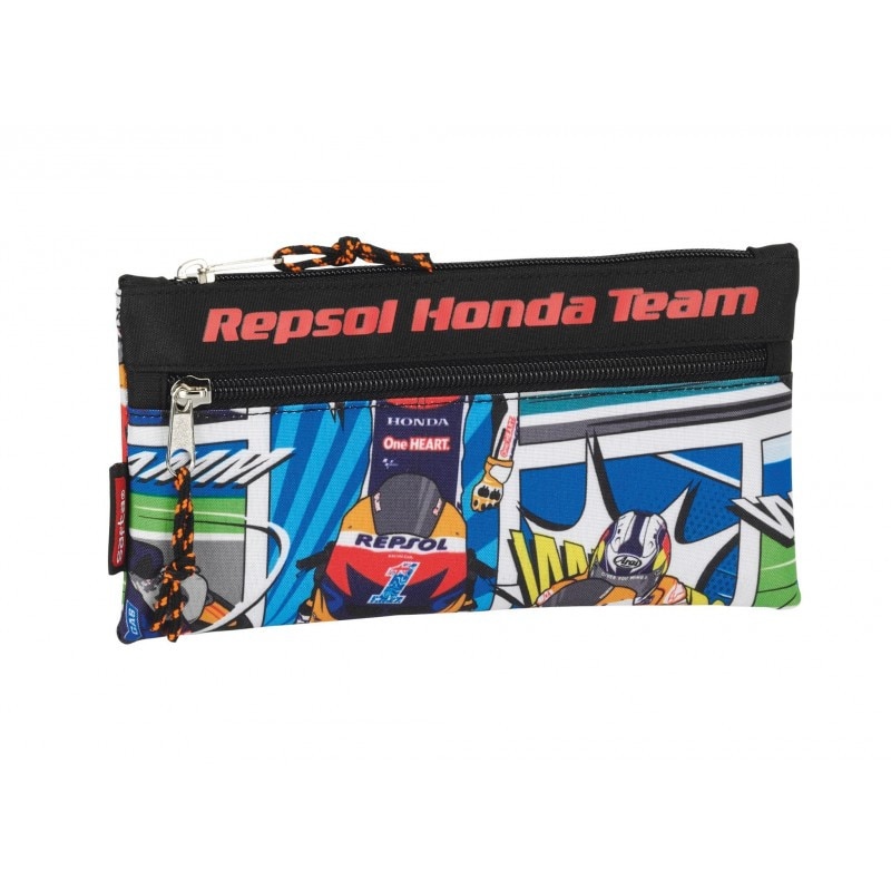 Penar cu doua fermoare colectia Repsol Honda 22x11x1cm