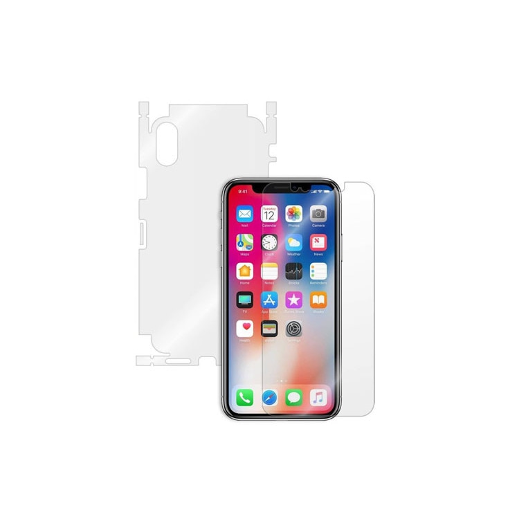 Folie completa, Apple iPhone XS, Full Body, Transparent