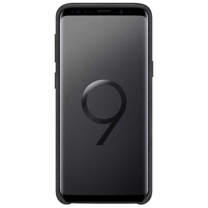 Предпазен калъф Samsung Alcantara за Galaxy S9, Black