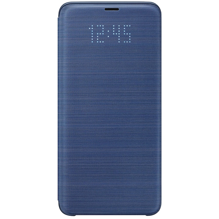 Samsung EF-NG965PLEGWW LED View Cover gyári védőtok, Samsung Galaxy S9+, Kék