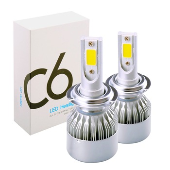 Set 2 LED Auto H7 36W 3800 lumeni 6000k Flexzon Set 2 LED Auto H7 36W 3800 lumeni 6000k Flexzon