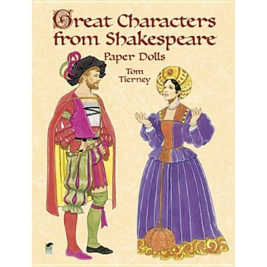 Great Characters from Shakespeare Paper Dolls, Tierney, Tom Tierney