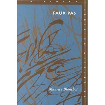 Faux Pas, Maurice Blanchot (Author) Faux Pas, Maurice Blanchot (Author)