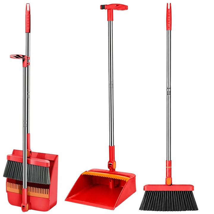 Set maturat profesional Edibazzar, autocuratare, portocaliu-rosu, 120x25cm
