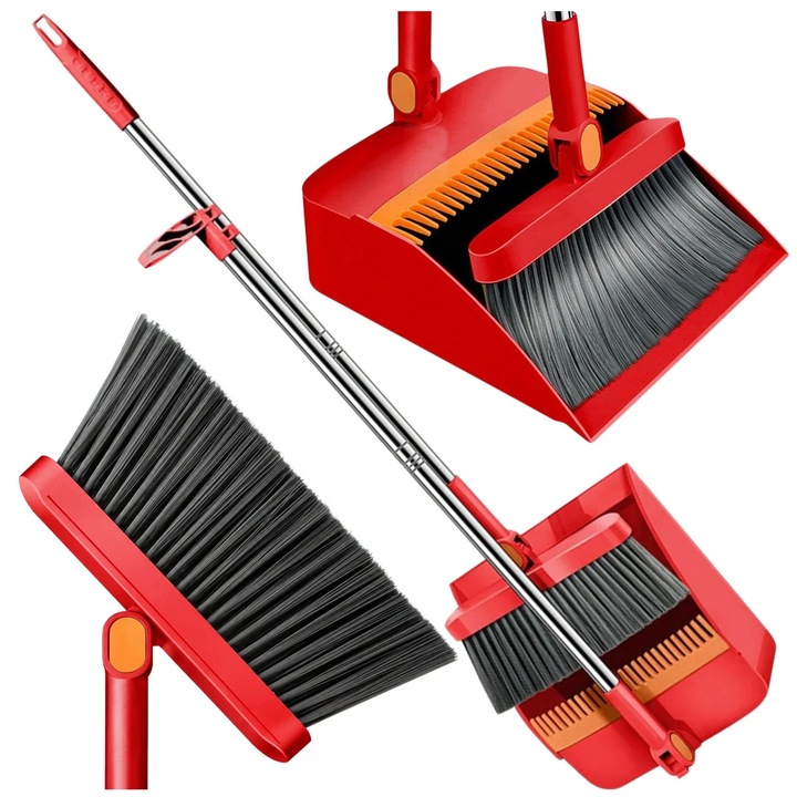 Set maturat profesional Edibazzar, autocuratare, portocaliu-rosu, 120x25cm
