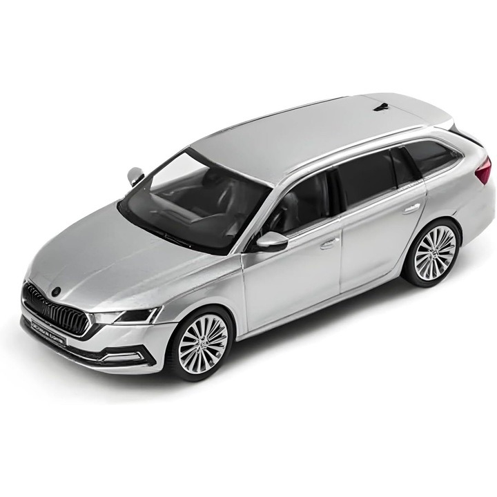 Modell Skoda Octavia 4 (NX) Combi, 1:43 méretarány, Ezüst