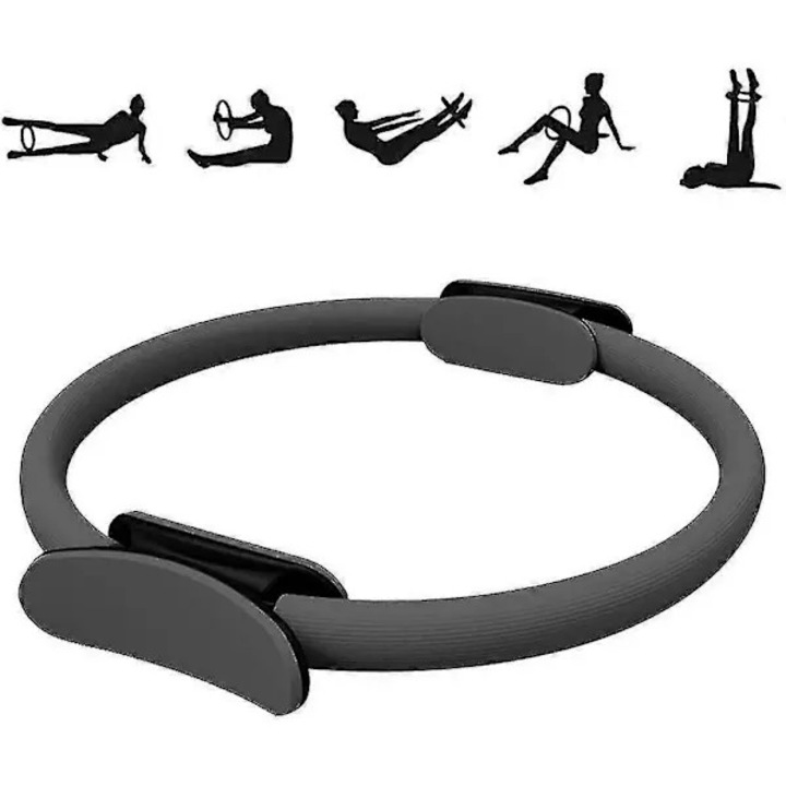 Pilates karikák, Pilates kör, ellenállás edzőfelszerelés, Pilates ellenállás karika, fitnesz karika, Pilates Gyűrű Gri