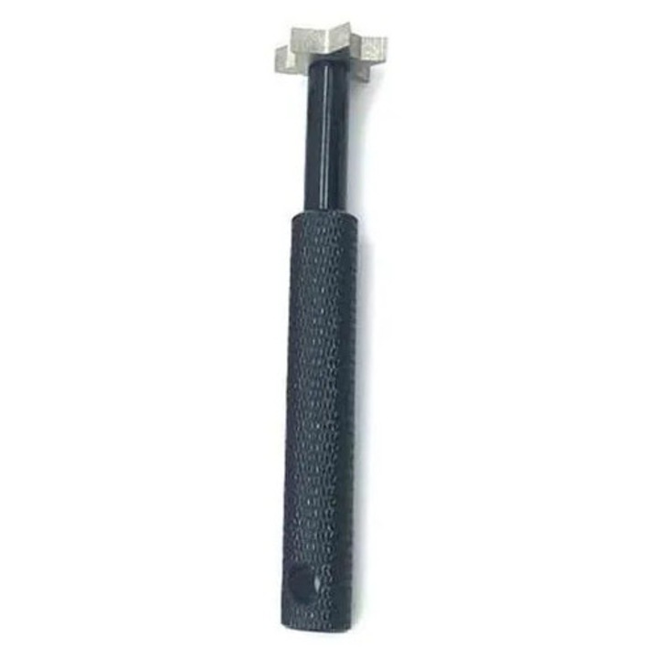 Instrument curatare si ascutire caneluri crose golf negru