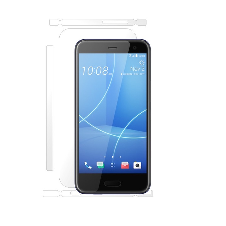Folie Smart Protection HTC U11 Life spate si laterale,protectie completa spate si laterale+Smart Spray®,Smart Squeegee®,microfibra si instructiuni instalare incluse