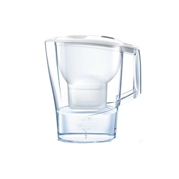 Starter pack Brita Aluna: Cana filtrare apa Aluna Cool Frosted, 2.4 l, Alba + 3 Filtre Maxtra Starter pack Brita Aluna: Cana filtrare apa Aluna Cool Frosted, 2.4 l, Alba + 3 Filtre Maxtra