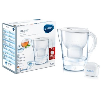 Starter pack Brita Marella XL, Cana filtrare apa 3.5 l + 3 filtre Maxtra Starter pack Brita Marella XL, Cana filtrare apa 3.5 l + 3 filtre Maxtra