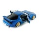 Mazda RX7 FD3RS 1999 autómodell, 1:18, Mica Blue, Solido