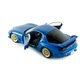 Mazda RX7 FD3RS 1999 autómodell, 1:18, Mica Blue, Solido