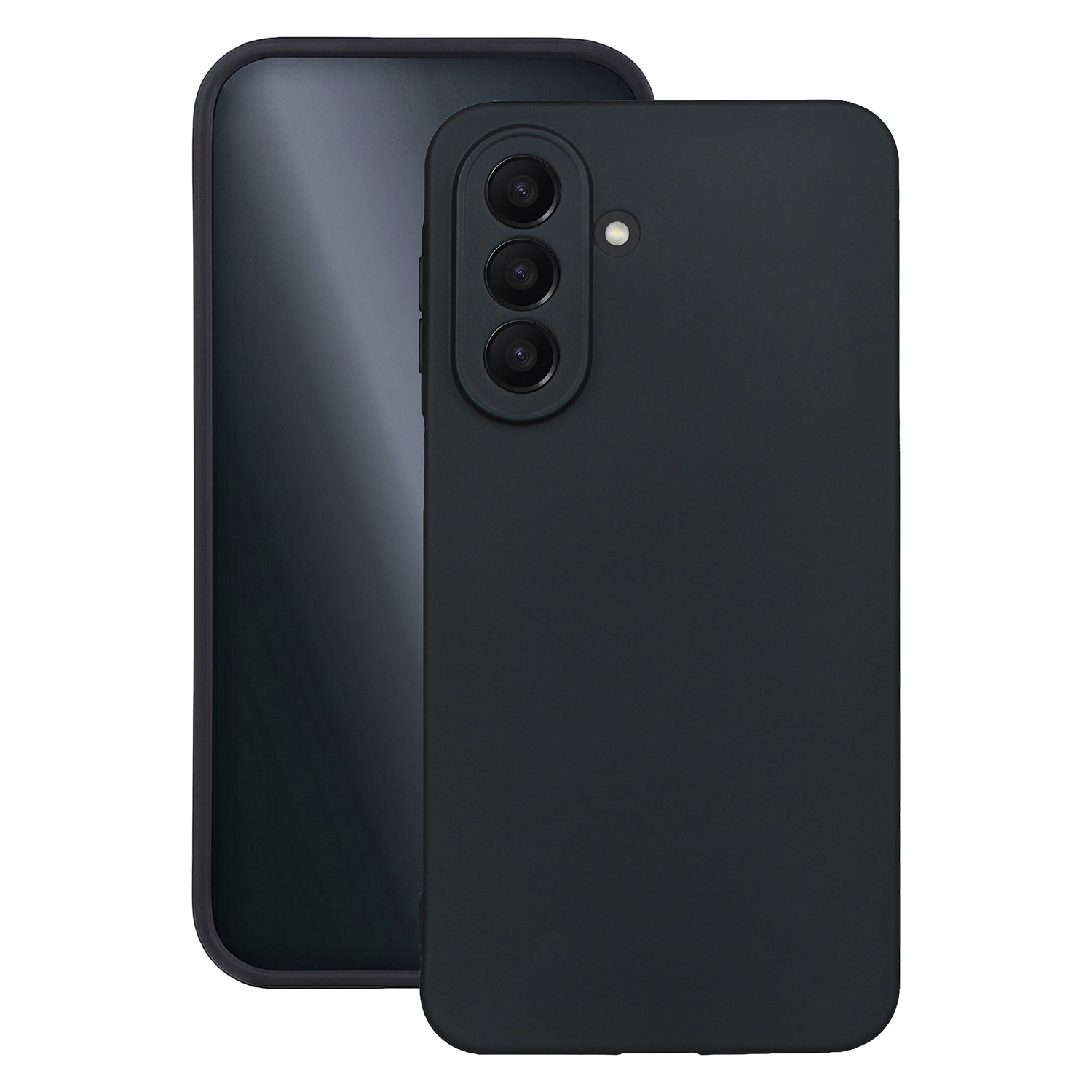 Intelli® Husa Slim silicon Compatibila cu Samsung Galaxy A27 5G, Negru mat