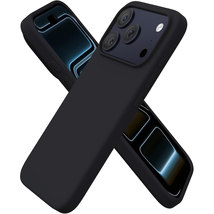 Intelli® Husa Slim silicon Compatibila cu Honor 600 Pro, Negru mat