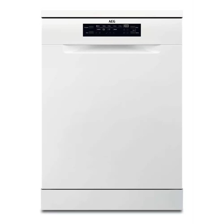 Masina de spalat vase AEG GS757EXFS, 60 cm, alba
