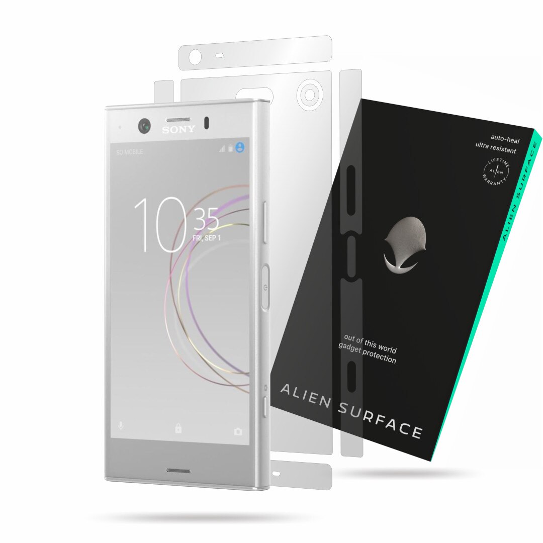 Folie Alien Surface, Sony Xperia XZ1 Compact, protectie spate, laterale