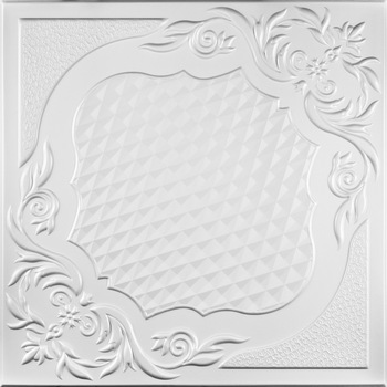 Tavan decorativ C2067, culoare ALB, 50x50 cm, grosime 0.3 cm, 10 pachete, suprafata acoperita 20 mp Tavan decorativ C2067, culoare ALB, 50x50 cm, grosime 0.3 cm, 10 pachete, suprafata acoperita 20 mp