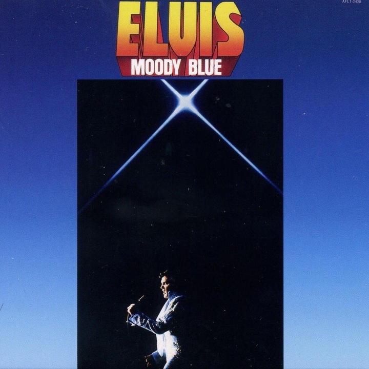 Elvis Presley-Moody Blue (40th Anniversary Clear Blue Vinyl)-LP