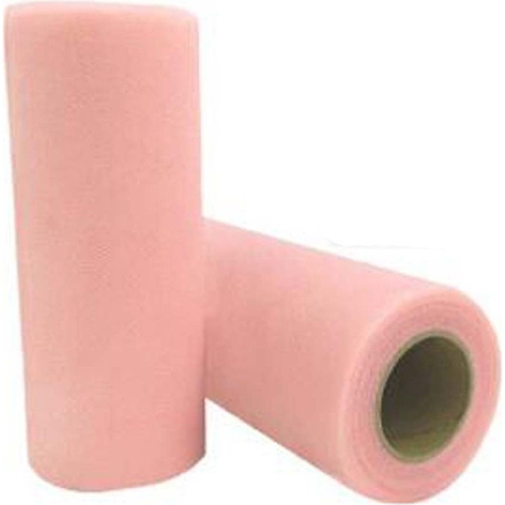 Material textil tull 2 role 15x9000cm multicolor