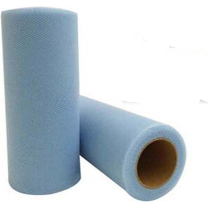Material textil tull 2 role 15x9000cm multicolor