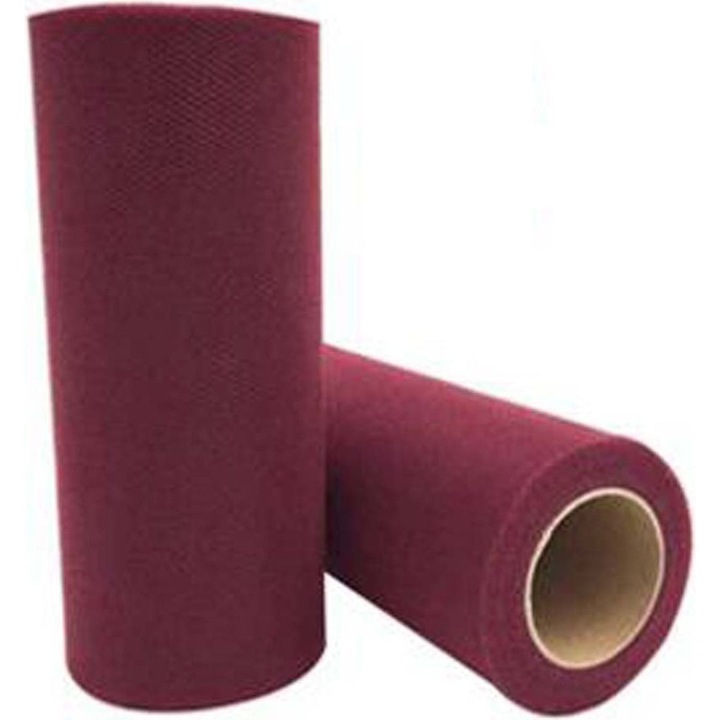 Material textil tull, 2 role, 15x9000cm, multicolor