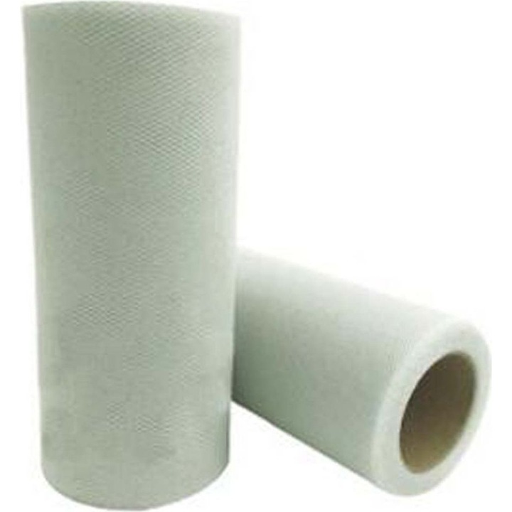 Material textil tull, 2 role, 15x9000cm, multicolor