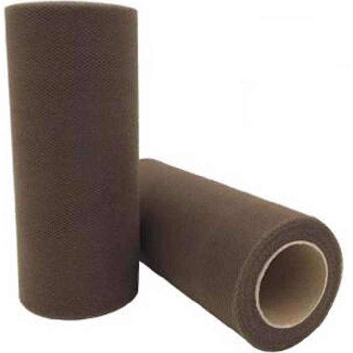 Material textil tull, 2 role, 15cmx90m, multicolor, 100% poliester