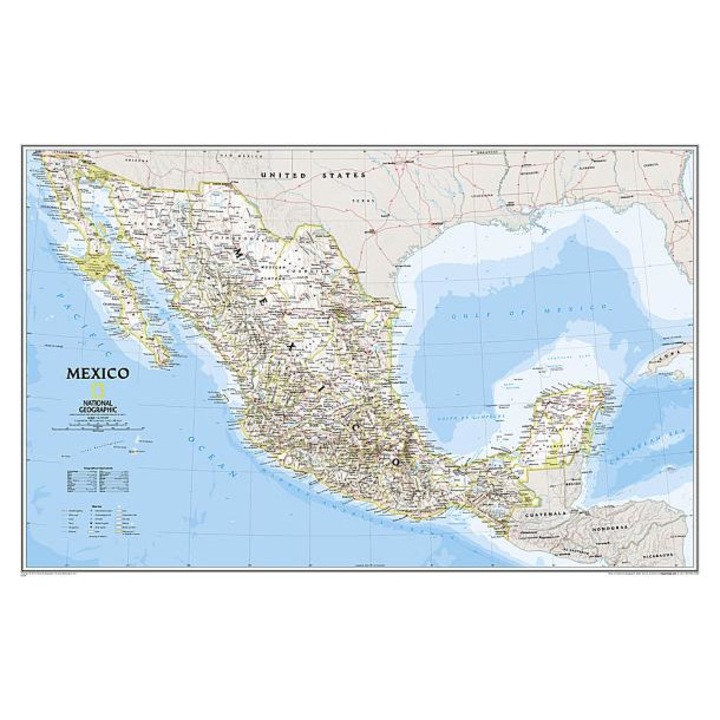 Mexico Classic [Laminated], National Geographic Maps (Editor)