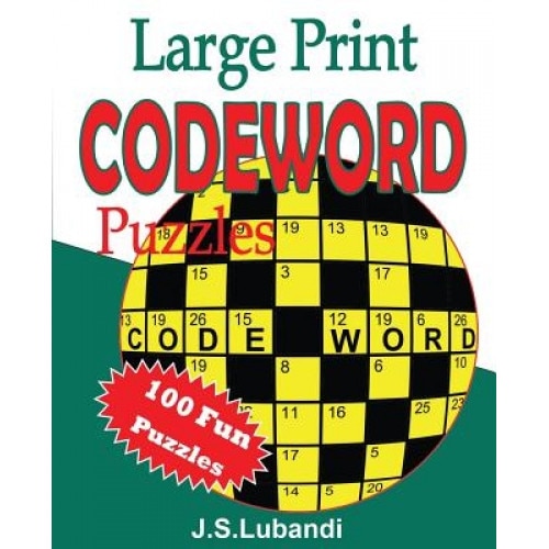 Large Print Codeword Puzzles, J. S. Lubandi (Author)