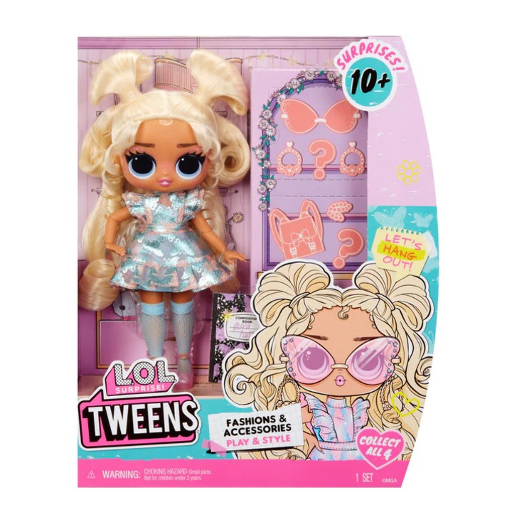 Papusa L.O.L. Surprise! Tweens, Olive Flutter