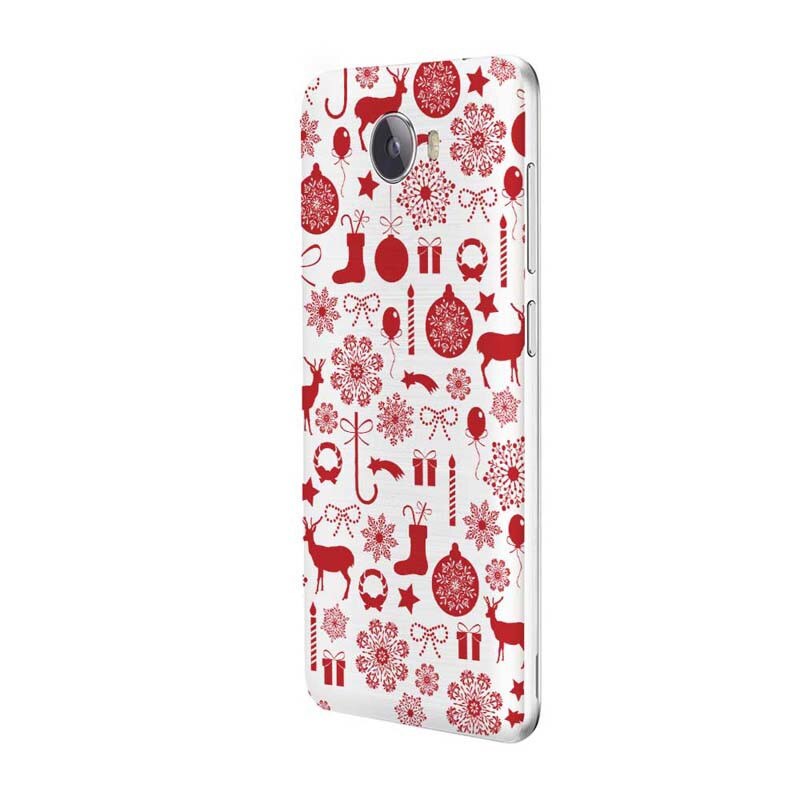 Husa Silicon, Ultra Slim 0.3MM, Christmas Pattern, Huawei Y3 2017