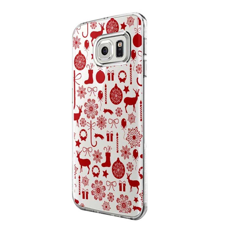 Husa Silicon, Ultra Slim 0.3MM, Christmas Pattern, Samsung Galaxy S8
