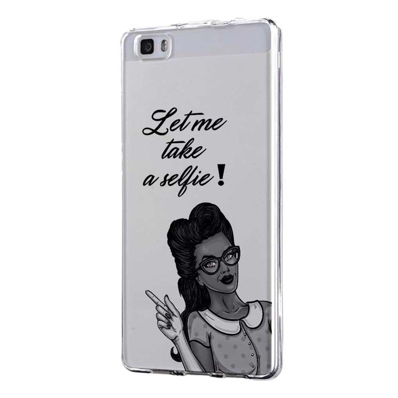 Husa Silicon, Ultra Slim 0.3MM, Selfie, Huawei P8 LITE