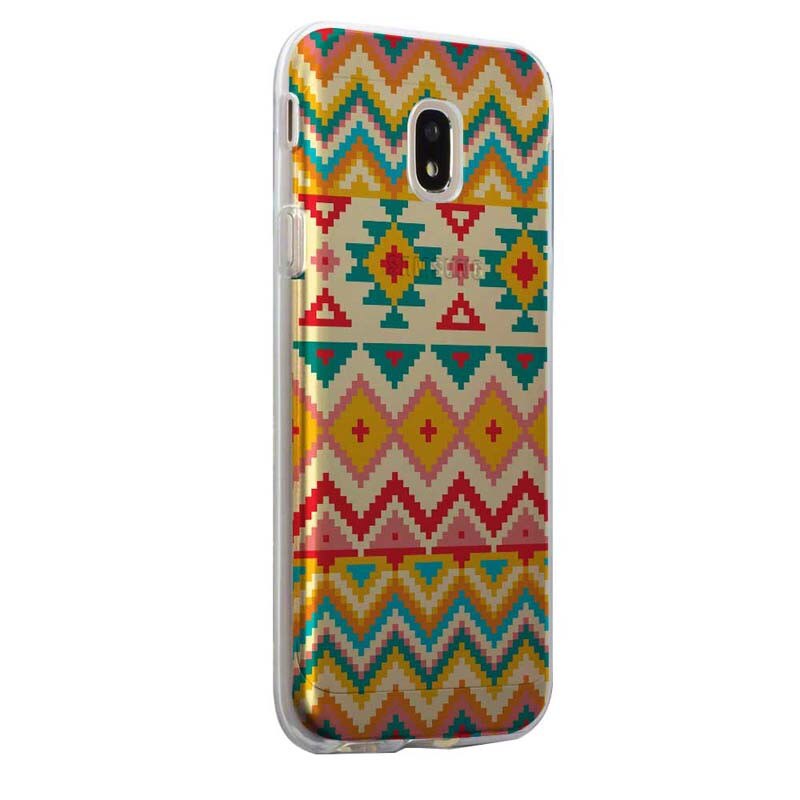Husa Silicon, Ultra Slim 0.3MM, Aztec, Samsung Galaxy A3