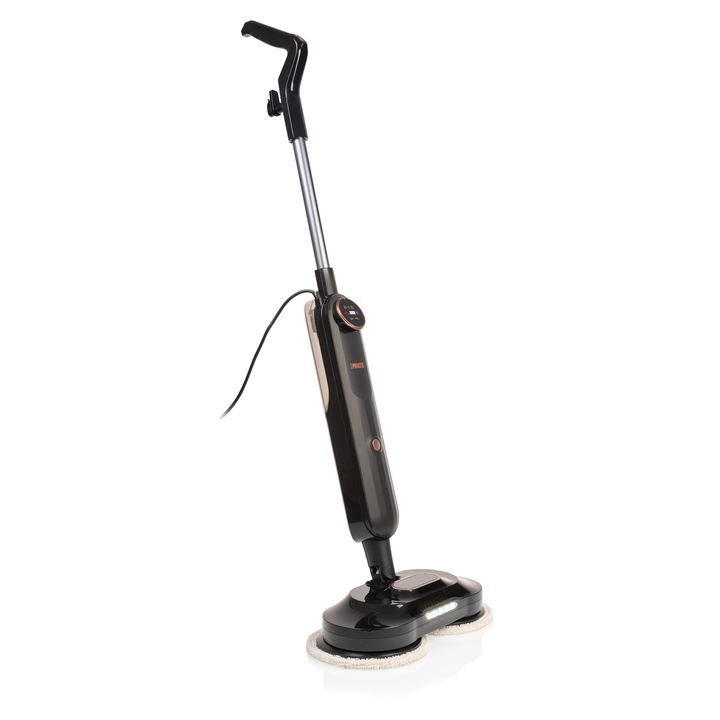 Aparat de curățat cu abur Princess SteamMotion Plus, 30 g/min, 2 nivele de abur, 520 ml, dimensiuni 22, 44x14, 72x5, 24 cm