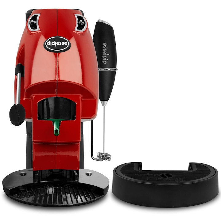Aparat de cafea Didiesse Baby Frog, 650W, roșu complet, dimensiuni 13, 78x13, 7x7, 68cm