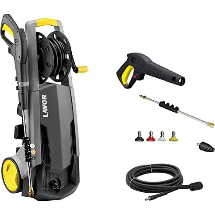 Aparat de curățat cu înaltă presiune, Lavor, Pascal 20 Plus, 140 bar, 2100 W, 22, 05x15, 75x15, 16cm