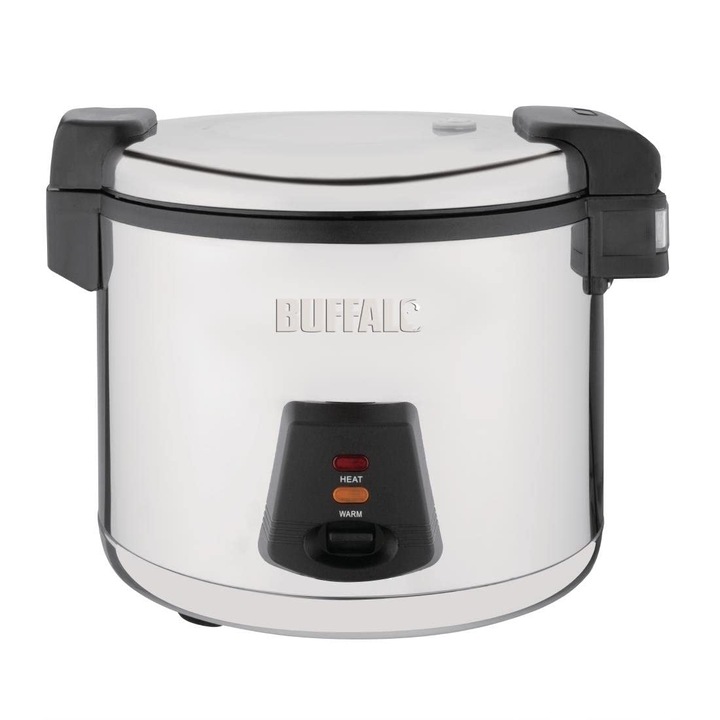 Aragaz comercial Buffalo 1, 95 kW, capacitate orez 6 litri, 345x460x400mm